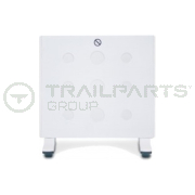 Wall mounted panel heater 240V 400W c/w thermostat