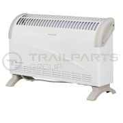 Wall/floor mounted convector heater 1.5kW c/w themostat