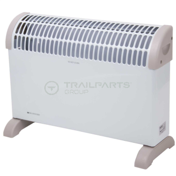 Free standing convector heater 2kW c/w themostat
