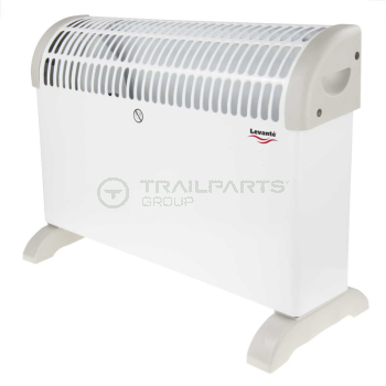 Floor mounted convector heater 2kW themostat & timer