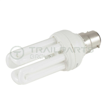 Low energy bulbs BC 15W white straight 144mm