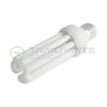 Low energy bulbs ES 20W white straight 149mm