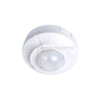 360 ceiling mount PIR sensor - surface - white 230V IP44