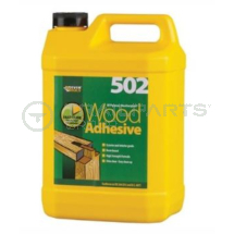 All purpose weatherproof PVA wood glue 10 min fastset 5lt