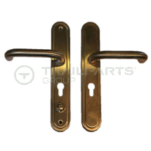 Multi locking 'return to door' lever handles right hand pair