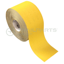 Yellow aluminium oxide sand paper - 50m x 40 grit