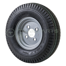 Wheel and tyre assembly 4.00 - 8inch 6 ply 4 x 100mm PCD