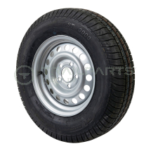 Wheel and tyre assembly 165 R13 4.5J 5 x 112mm PCD