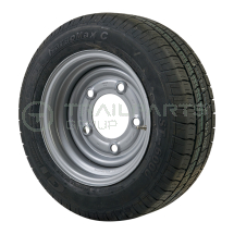Wheel and tyre assembly 195/60 R12 6J 5 x 6.5inch PCD