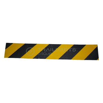 Anti-slip tape door threshold yellow/black 625mm