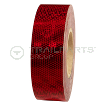 Conspicuity tape 50mm x 50m roll red*