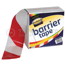 Barrier tape non-adhesive red/white 70mm x 500m