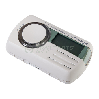 Battery carbon monoxide alarm digital display