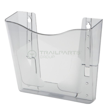 A4 wall mounted document holder 242 x 230 x 52mm