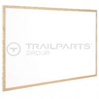 Dry wipe board pine frame 600 x 900mm