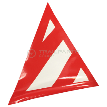 Wide load projection warning triangle 610mm canvas