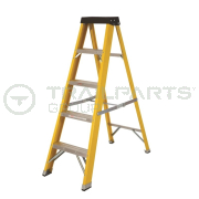 Fibreglass BSEN131 swing back step ladder 5 tread