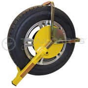 Wheel clamp Insurance Approved 145/195 x 10"/14" wheels