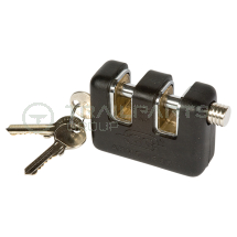 Armoured double slot lock 80mm