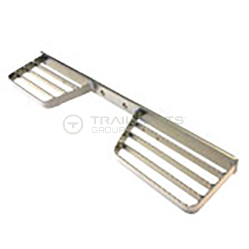 Heavy duty anti-slip towstep zinc-plated 710mm wide