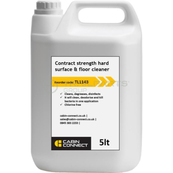 CabinConnect contract floor & hard surface cleaner 2 x 5lt