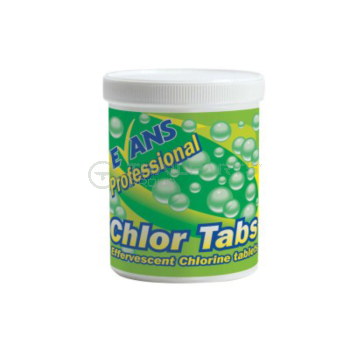 Tank cleansing chlorine tablets 180 x 3.6g