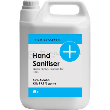 5 Litre 65% Alcohol, Hand & Surface Sanitizer Liquid
