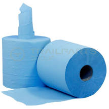 Centrefeed roll recycled blue 190mm x 300m 1 ply (pack of 6)