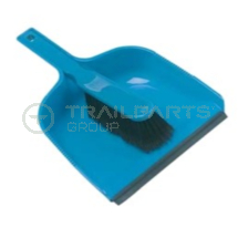 Plastic dust pan and brush