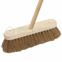 Soft broom c/w handle 4'