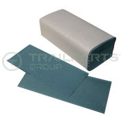 Hand towel interfold recycled blue 15 x 240 per case*