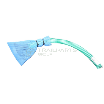Welfare toilet suction pipe and filter bag only kit