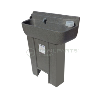 Welfare toilet cold handwash stand without foot pump