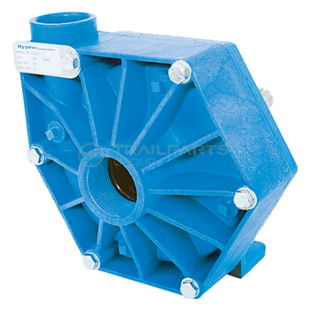 Blue polypropylene centrifugal pump 1.5Inch F in/1.25Inch F out