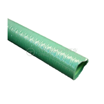 Green ribbed 1Inch/25mm medium duty suction/discharge hose