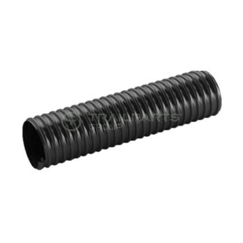 Suction/discharge hose black rubber flexible PVC 32mm