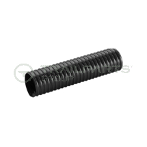 Suction/discharge hose black rubber flexible PVC 25mm
