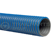 Blue/grey flexible PVC suction hose 2"