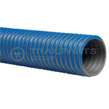 Blue/grey flexible PVC suction hose 2.5inch