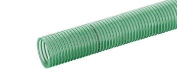 Green ribbed 1.5Inch/38mm light duty superflexi suction hose