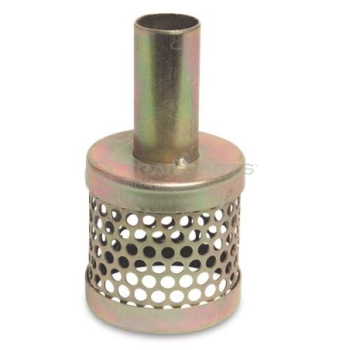 Suction hose strainer 8mm 3Inch hose tail galvanised