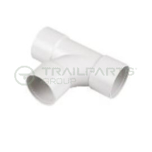 32mm solvent weld tee white (x10)