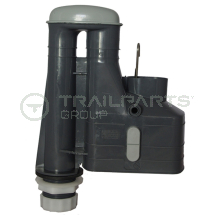 Pearl one piece replacement syphon for toilet cistern