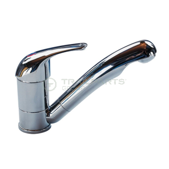 Chrome mixer tap with microswitch for BT Welfare van