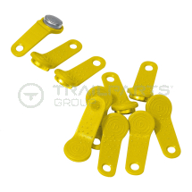 Piusi Self Service user keys yellow (pack 10)