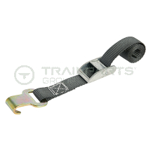 AA trolley jack restraint strap and cam buckle