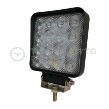 LED worklamp 10/30V 1920 Lumen single bolt 32W square