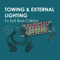 BOSS CABINS Towing & External Lighting